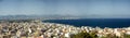 View on the Gulf of Corinth, Greece Royalty Free Stock Photo