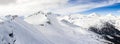 Panoramic view over the hohe Tauern