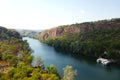 Panoramic view over Katherine river and Katherine Gorge Royalty Free Stock Photo