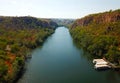 Panoramic view over Katherine river and Katherine Gorge