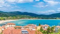 Marina di campo town in Elba Island, Tuscany, Italy