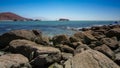 Goat Rock beach at Sonoma State park Royalty Free Stock Photo