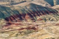 Painted Hills Panorama Royalty Free Stock Photo