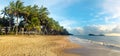 Panoramic view of Palm Cove in Queensland Australia