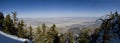 Panoramic View of Palm Springs Royalty Free Stock Photo