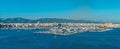 Panoramic view of Palma de Mallorca in Spain Royalty Free Stock Photo