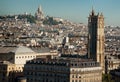 Panoramic view of Paris Royalty Free Stock Photo