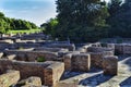 Panoramic view of part of the Cisiarii spa complex in Ancient Os