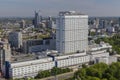 Panoramic view of a part of Rotterdam Royalty Free Stock Photo