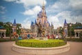 Panoramic view of Partners statue Walt Disney and Mickey in Magic KIngdom 74