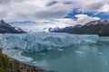 Panoramic view of Perito Moreno Glacier at Los Glaciares National Park in Patagonia - El Calafate, Santa Cruz, Argentina Royalty Free Stock Photo