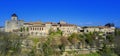 Panoramic view of Perouges