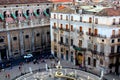 Piazza Pretoria or Piazza della Vergogna, Palermo, Sicily Royalty Free Stock Photo