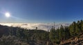 Panoramic view from Pico las nieves Royalty Free Stock Photo