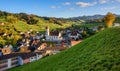 Luthern village in canton Lucerne, Switzerland Royalty Free Stock Photo