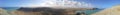 Panoramic view from Pilon de Azucar. La Guajira landscape. Colombia Royalty Free Stock Photo