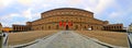 A panoramic view of pitti palace front facade, florence Royalty Free Stock Photo