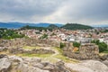 Panoramic view of Plovdiv from Nebet Tebe hill, Bulgaria