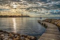 Adriatic coast sunset, Porec, Croatia