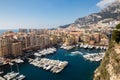 Port de Fontvieille in Monte Carlo - Monaco Royalty Free Stock Photo