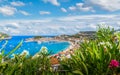 Panoramic view of Port de Soller, Mallorca