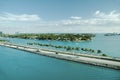 Panoramic view of Port Everglades, Fort Lauderdale