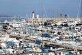 Panoramic View Of Port Garavan In Menton