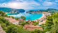 Panoramic view of Porte de Soller, Palma Mallorca, Spain Royalty Free Stock Photo