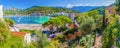 Panoramic view of Porte de Soller, Palma Mallorca, Spain Royalty Free Stock Photo