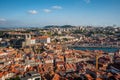 Panoramic View of Porto Cityscape, Portugal Royalty Free Stock Photo