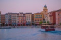 Panoramic view of Portofino Bay Hotel, all the charm of Italy in Universal Studios area 8