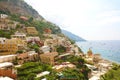 Panoramic view of Positano village, Amalfi Coast, Italy Royalty Free Stock Photo