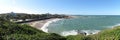 Panoramic view at Rio das Ostras, Rio de Janeiro.