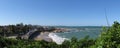 Panoramic view at Rio das Ostras, Rio de Janeiro.