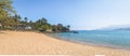 Panoramic view of Praia da Feiticeira Beach - Ilhabela, Sao Paulo, Brazil