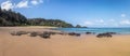 Panoramic view of Praia do Sancho Beach - Fernando de Noronha, Pernambuco, Brazil Royalty Free Stock Photo