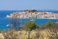 Panoramic view, Primosten near Sibenik, Croatia