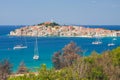 Panoramic view, Primosten near Sibenik, Croatia