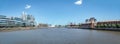 Panoramic view of Puerto Madero - Buenos Aires, Argentina Royalty Free Stock Photo