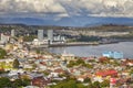 Panoramic view of Puerto Montt in Chile.