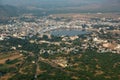 Panoramic view of Pushkar Royalty Free Stock Photo