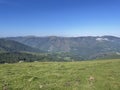 Panoramic View in the Pyrenees Basque Country