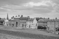 Panoramic view of Quebec City skyline, Canada Royalty Free Stock Photo