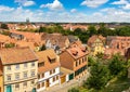 Panoramic view of Quedlinburg, Germany