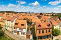 Panoramic view of Quedlinburg, Germany