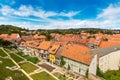 Panoramic view of Quedlinburg, Germany