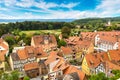 Panoramic view of Quedlinburg, Germany