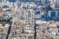 Panoramic view of Quito city, Ecuador