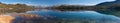 Panoramic view of Rara Daha or Mahendra Tal Lake Royalty Free Stock Photo