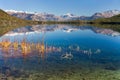 Panoramic view of Rara Daha or Mahendra Tal Lake Royalty Free Stock Photo